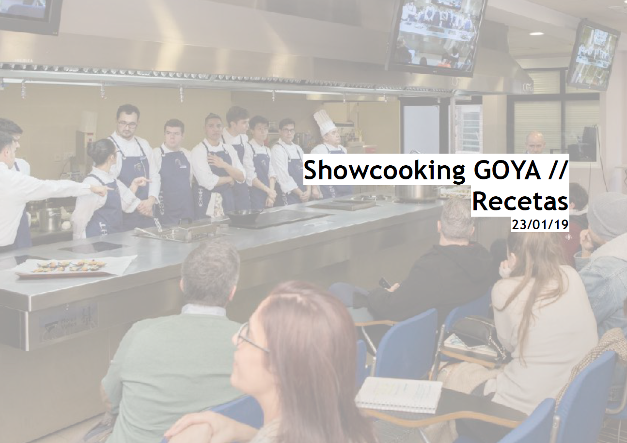 Showcooking Goya